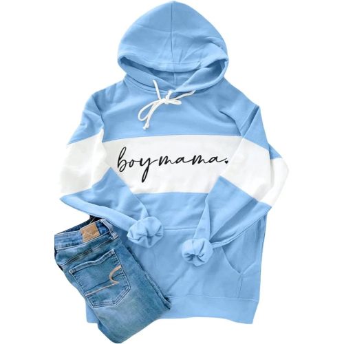 Maternity Nursing Hoodie Breastfeeding Sweatshirt with Pockets Nursing Tops Zipper Pullover Casual Clothes