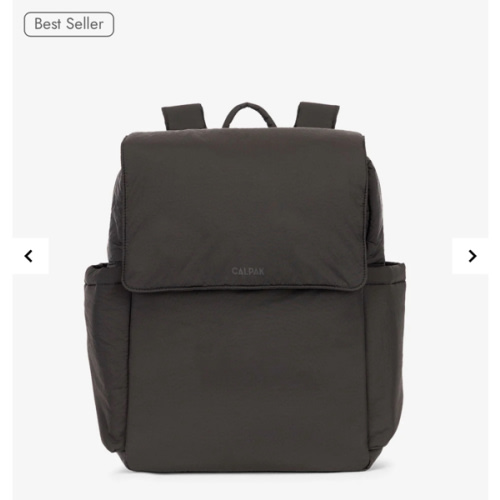 Diaper Backpack with Laptop Sleeve - Black