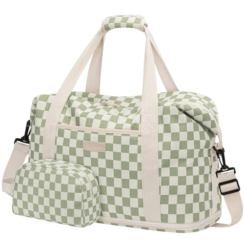 Capolo Expandable Travel Duffle Bag Weekender Overnight Bags for Women Men | 32L/43L Duffel Bag,Waterproof Carry on Bag,Hospital Bag for Labor Delivery,With Toiletry Bag,Gym,Airplane Travel