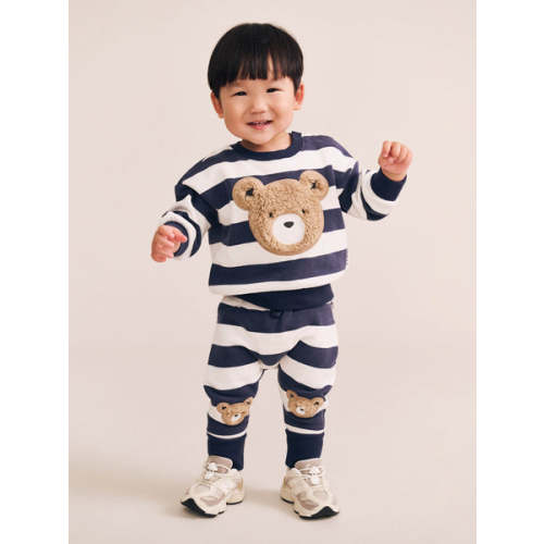 Furry Huxbear Stripe Sweatshirt