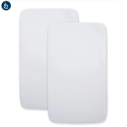 HALO Beside Sleeper Bassinet Sheets | 2 Pack | HALO