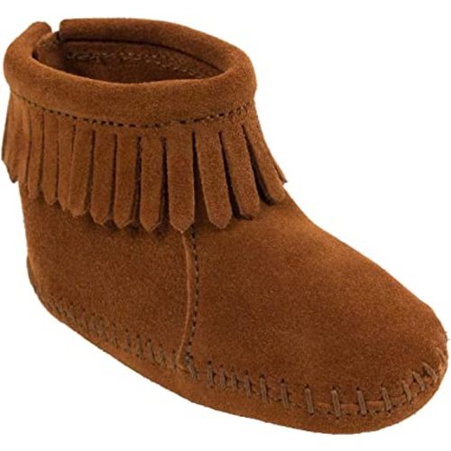 Minnetonka Velcro Back Flap Bootie (Toddler)
