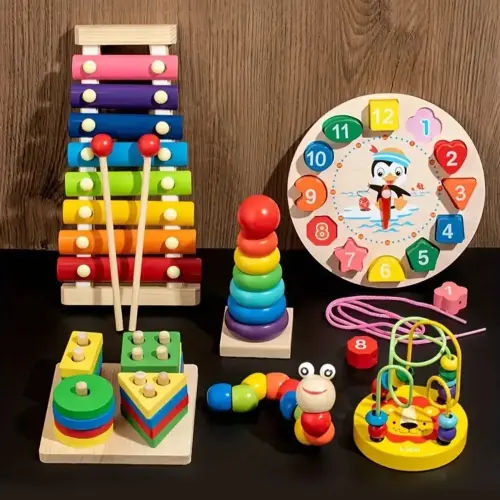 Montessori Wooden Toys, Educational Learning Resources, Learning Materials, Math Learning Blocks, Math Learning Tools, Durable and Safe Design, Perfect for Child Development, Ideal Gift - TikTok Shop