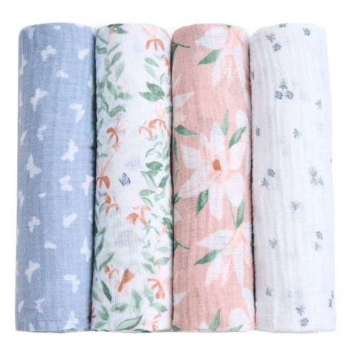 Muslin Swaddle (4 Pack)