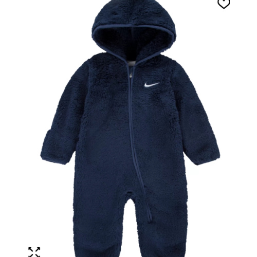 Baby Boys and Girls Hooded Sherpa Coverall