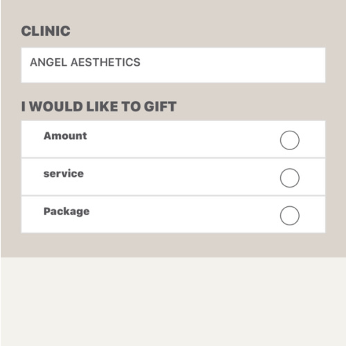 angelaesthetics - Online Booking - GiftCards