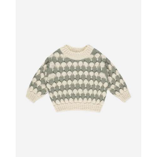 BUBBLE KNIT SWEATER || LAUREL STRIPE