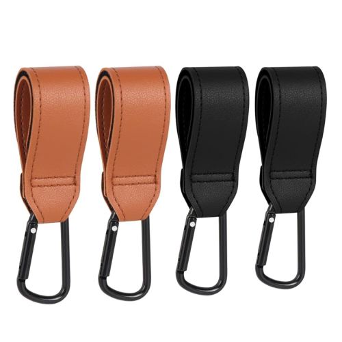 4-Pack Baby Stroller Hooks for Hanging Bags, Universal Stroller Clips Stroller Accessories Hook Mommy Hook for Stroller, Diaper Bag, Shopping Bag, Purse, Backpack