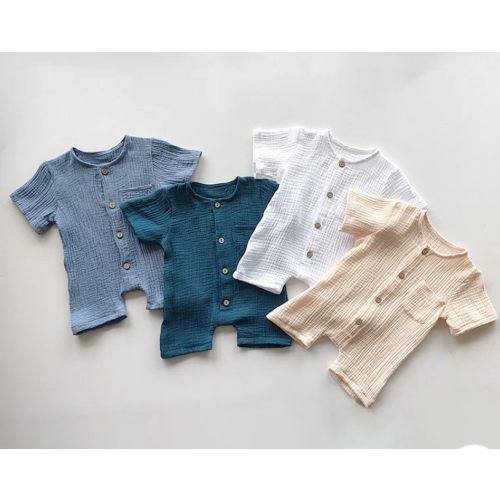 Boho Bebe - Linen Short Sleeve