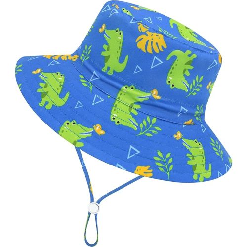 Baby Sun Hat Baby Boy Hats Toddler Hat UPF 50+ Bucket Hat for Baby Girls Infant Beach Hat with Wide Brim Kids Caps