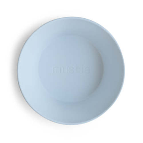 Mushie Round Dinnerware Baby Bowl, Set of 2