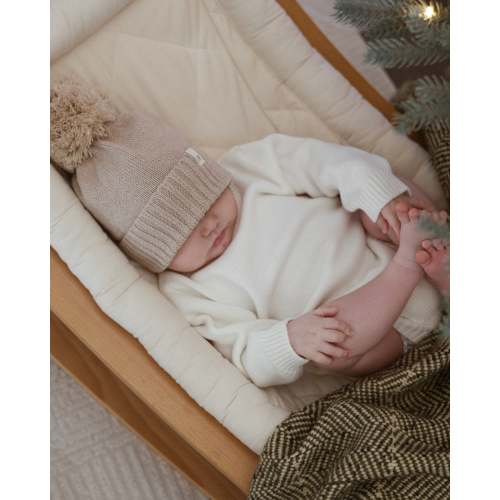 Essential Knit Romper - White