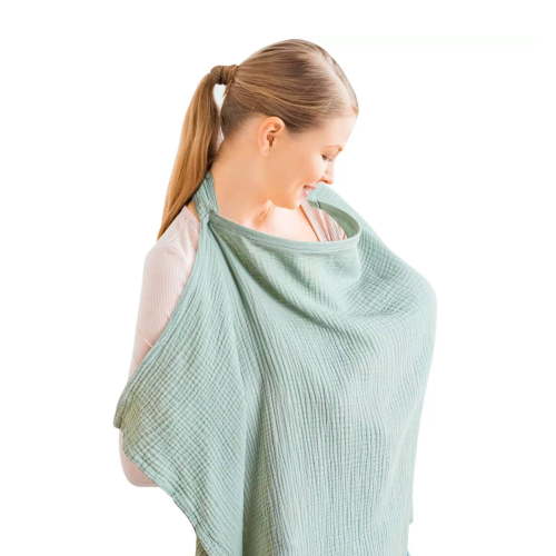 AUQ Nursing Cover,Breastfeeding Cover,Privacy Nursing,Pale Sage Green