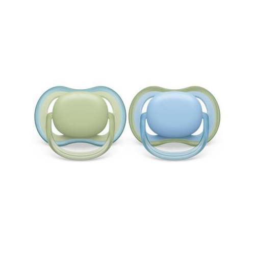 Philips Avent Ultra Air Pacifier 0-6m, pastel green / celestial blue, 2 pack, SCF085/21 - Walmart.ca