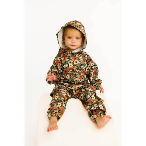 Rustic Blooms Cargo Hoodie Set