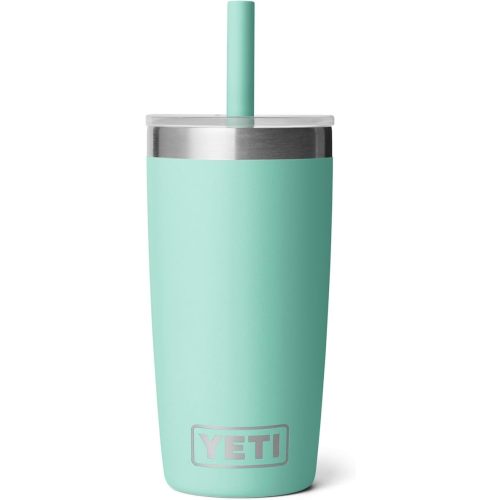 YETI Rambler Jr. 10 Oz Tumbler with Silicone Straw Lid