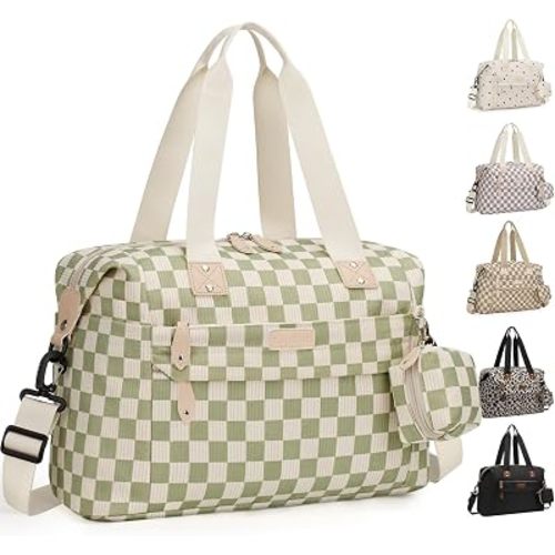 Pritent Diaper Bag Tote Waterproof Maternity Baby Bags with Pacifier Case
