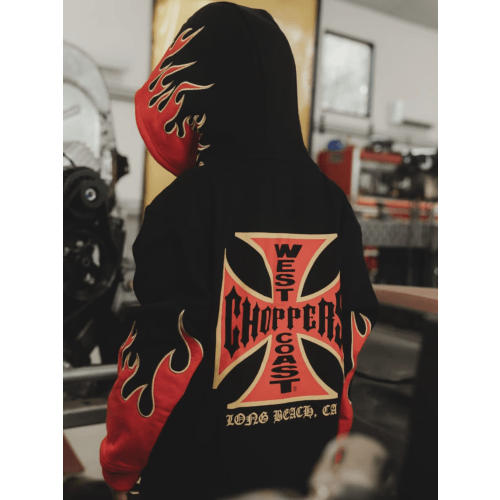 WCC Red Flame Hoodie