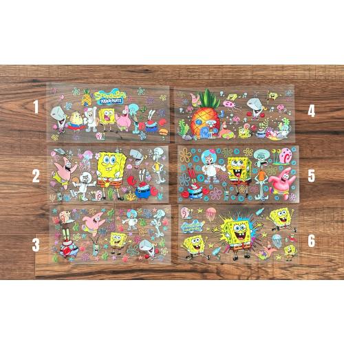 SpongeBob bottle stickers!