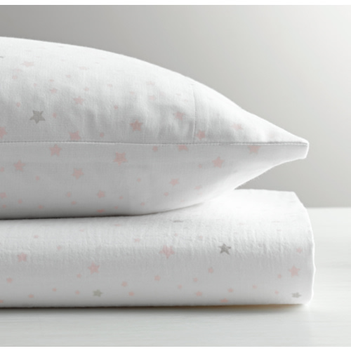 Star Print Crib Fitted Sheet | RH Baby & Child