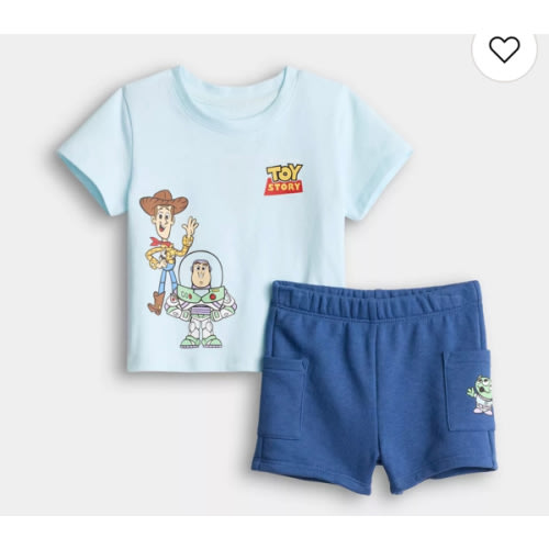 Baby BoyJumping Beans® Disney / Pixar's Toy Story 2-Piece Graphic Tee & Shorts Set