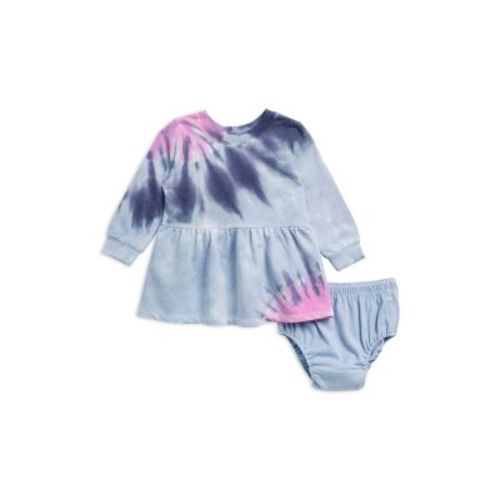 Girls' Blooming Tie Dye Dress with Bloomers - Baby