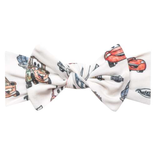 Knit Headband Bow - Disney Pixar Cars