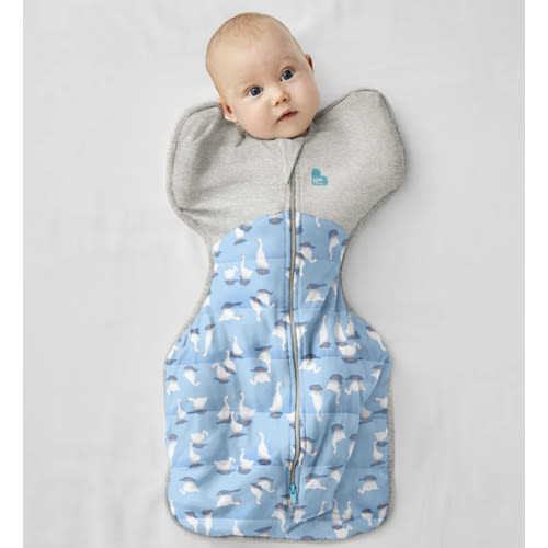 Swaddle Up™ 2.5 TOG Cotton Dusty Blue Silly Goose