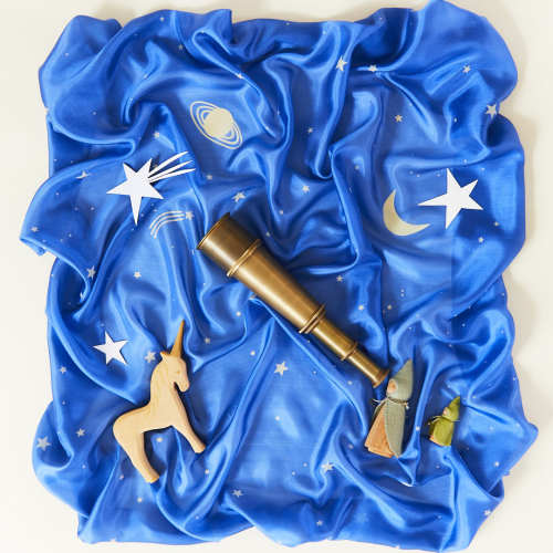 Starry Night Enchanted Playsilk | Shop Sarah's Silks