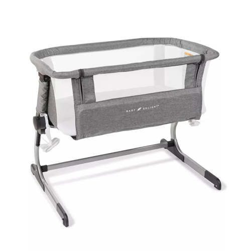 Beside Me Dreamer Bassinet - Charcoal Tweed Grey (see description)