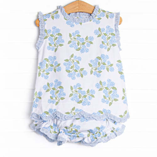 Abundant Arrangement Diaper Set, Blue – Stitchy Fish