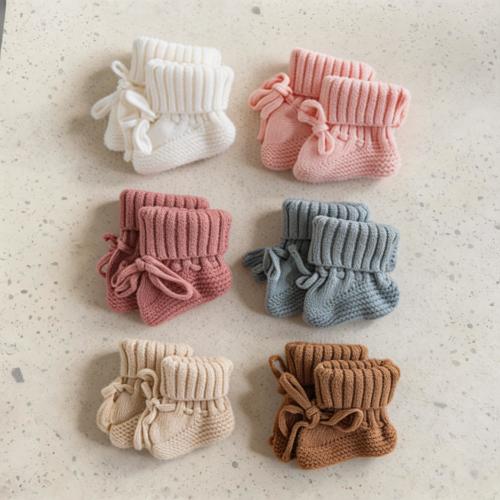 Chunky Knit Booties – Mombob