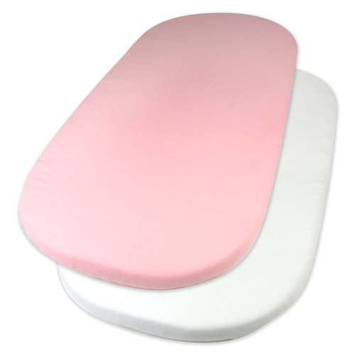 2-Pack Organic Cotton Bassinet Sheets | Honest Baby Clothing