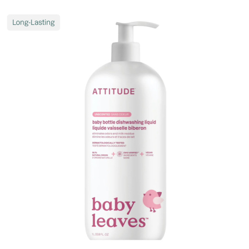 High Performance Baby Dish Soap for Baby Bottle I ATTITUDE