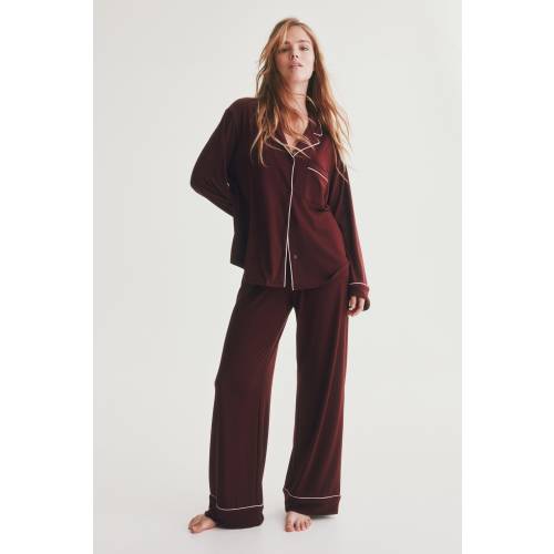 VISCOSE-BLEND PAJAMAS