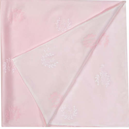 pht x PL Pink Silk Charmeuse Carriage Blanket