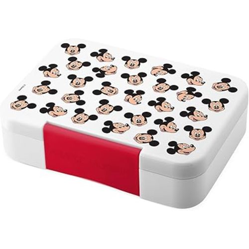 Simple Modern Disney Bento Lunch Box for Kids | BPA Free, Leakproof, Dishwasher Safe | Lunch Container for Girls and Boys, Toddlers | Porter Collection | 5 Compartments | Mickey Mouse Fun