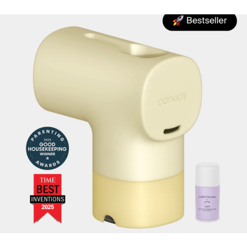 Baby Bath Tub Filter - butter yellow color