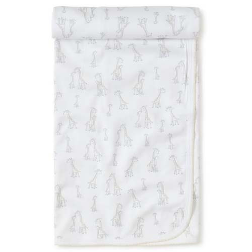 Giraffe Generations Print Blanket