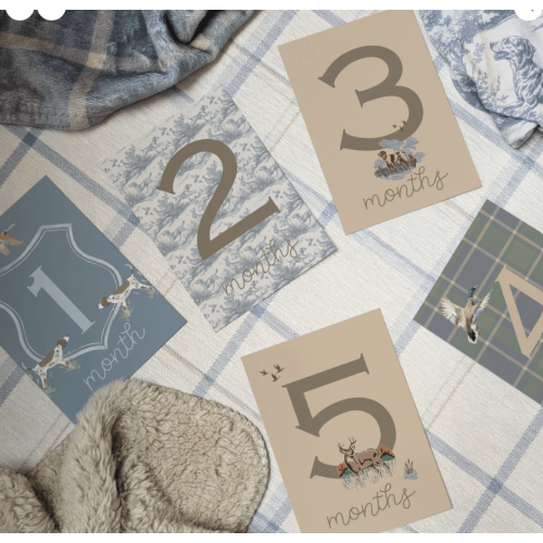 Monthly Milestone Cards | Mallard & Moss