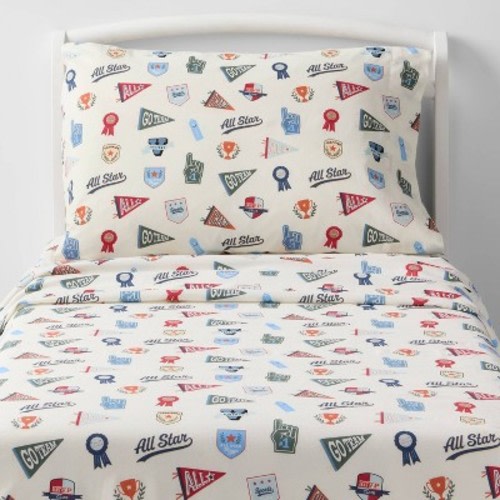 Toddler All Star Sports Kids' Cotton Sheet Set - Pillowfort™