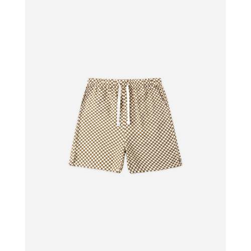 Perry Short Ocre Check