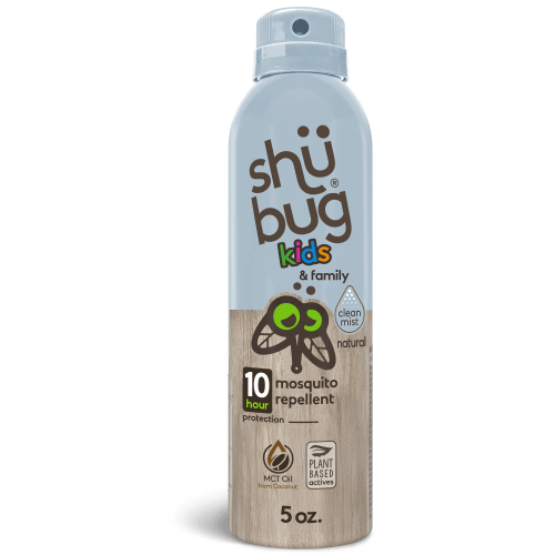 Shubug Kids and Family Clean Mist Insect Mosquito Repellent, 360 Mist Spray, 5oz