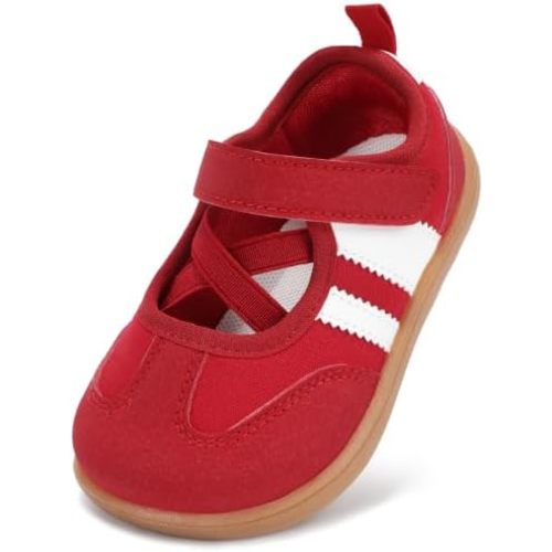 Toddler Girl Shoes Mary Jane Sneakers Classic Barefoot Daily