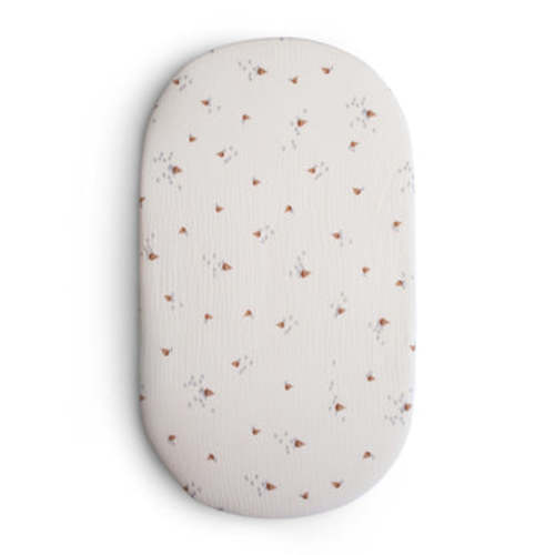 Mushie Extra Soft Baby Bassinet Muslin Crib Sheet