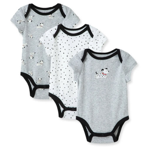 Dalmatian 3-Pack Bodysuits