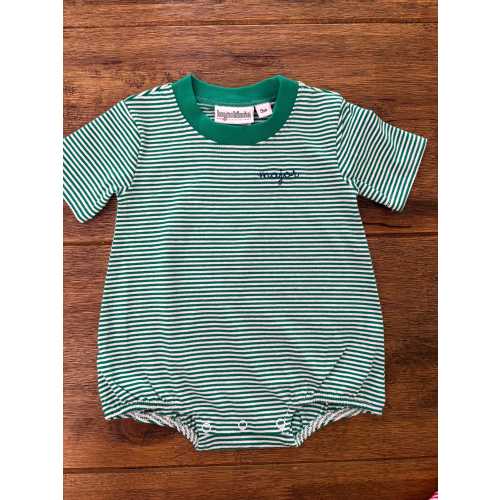 Personalized Striped Cotton BUBBLE – Custom Name Baby Outfit