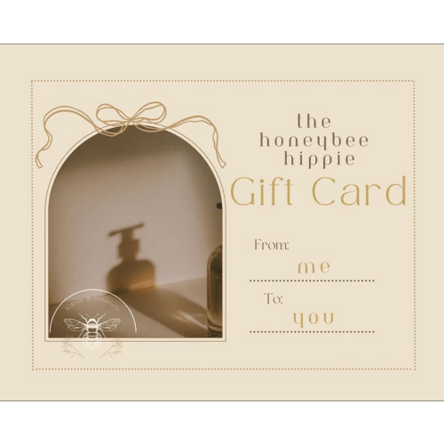 the honeybee hippie gift card – Honeybee Hippie