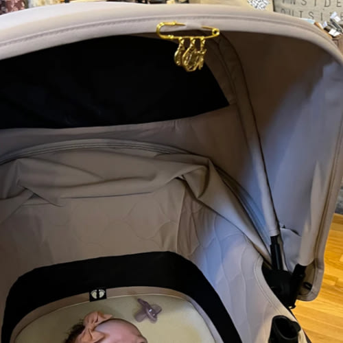 Cradled in Christ Pin - for stroller or car seat – Full of Grace, Divine Designs
