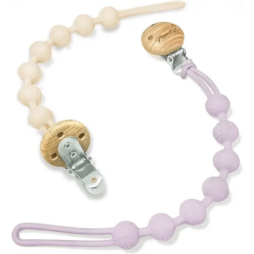 Keep Your Baby's Pacifier Safe and Secure with MumEZ Silicone Pacifier Clips - Must-Have Soother Holder and Suce Attache for Bebe